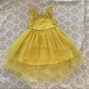 NWOT Girls Disney Target Belle Dress Sz XS (4/5)